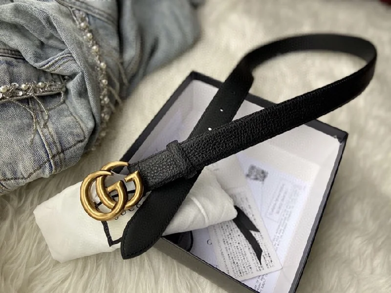 Gucci GG Marmont Reversible Belt Black Reverses To Brown For Women. Women Belt 627055 CAO2T 8170