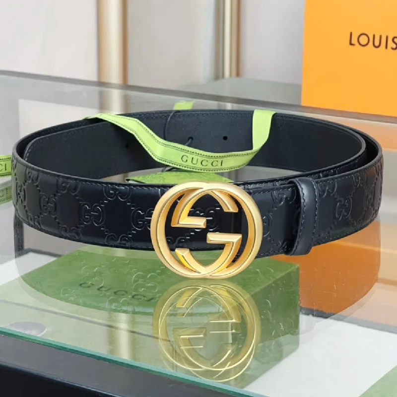 Gucci GG Marmont Reversible Belt Black. Women Belt