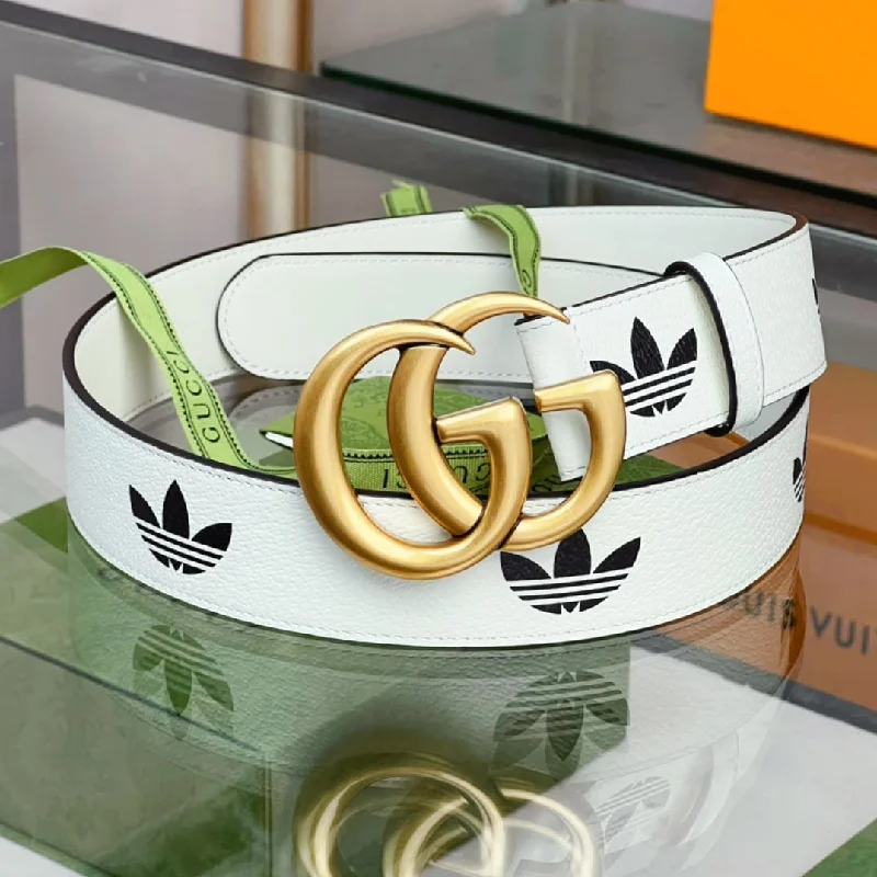 Gucci GG Marmont Reversible Belt White. Women Belt