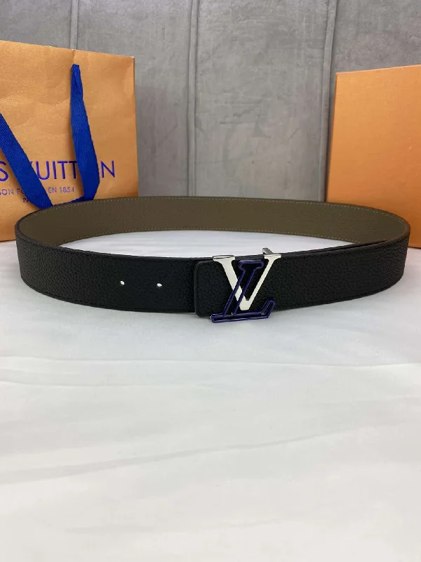 Louis Vuitton Iconic Reversible LV Belt Black LV Women Belt