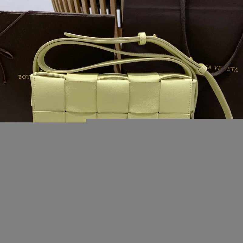 Bottega Veneta Cassette Bag For Women 9.1in/23cm In Light Yellow