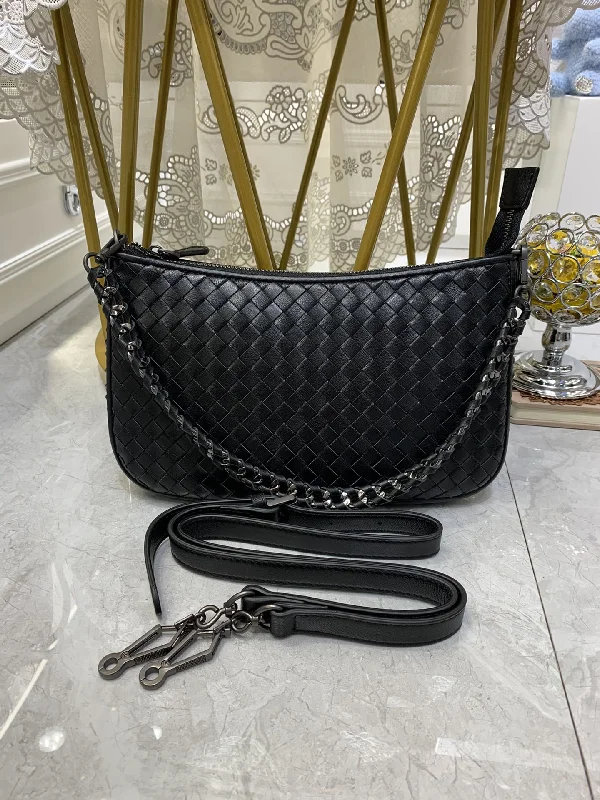 Bottega Veneta Crossbody Bag Black. For Women. Women-s Bags 9.4in/24cm