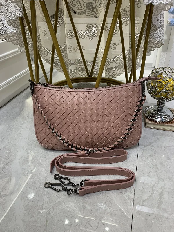 Bottega Veneta Crossbody Bag Pink. For Women. Women-s Bags 9.4in/24cm