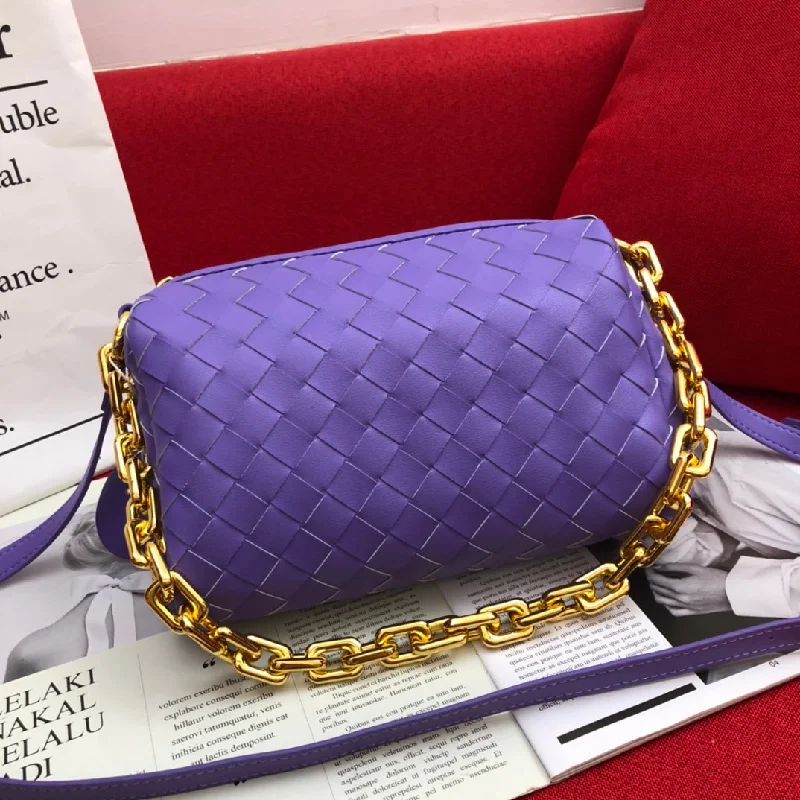 Bottega Veneta Crossbody Bag Violet. For Women. Women-s Bags 9.4in/24cm