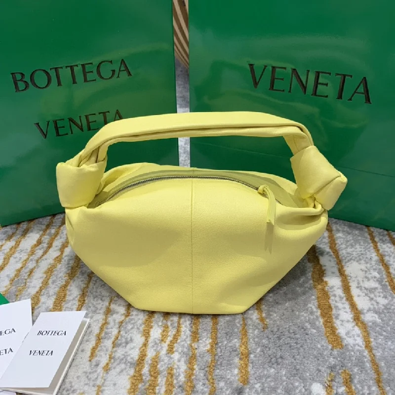 Bottega Veneta Double Knot Bag For Women 11.8in/30cm In Yellow