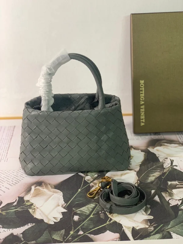 Bottega Veneta Handle Bag Gray. For Women. Women-s Bags 12in/29.5cm