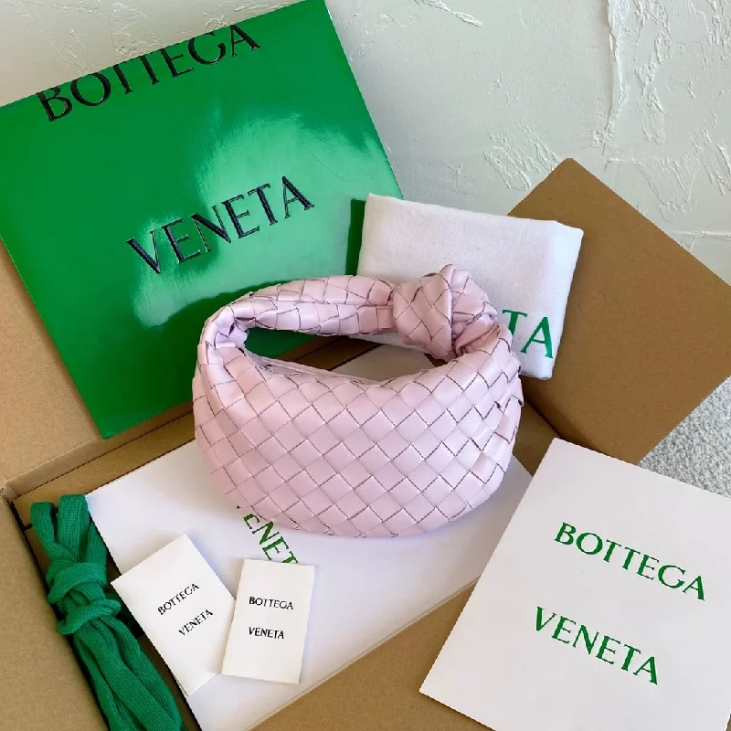 Bottega Veneta Mini Jodie Bag Pink. For Women. Women-s Bags 11in/28cm 651876VCPP55903