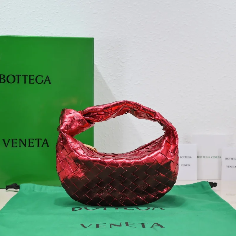 Bottega Veneta Mini Jodie Red. For Women. Women-s Bags 11in/28cm