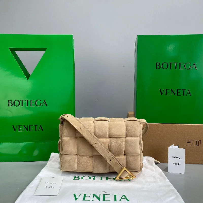 Bottega Veneta Padded Cassette Beige. For Women. Women-s Bags 10.2in/26cm