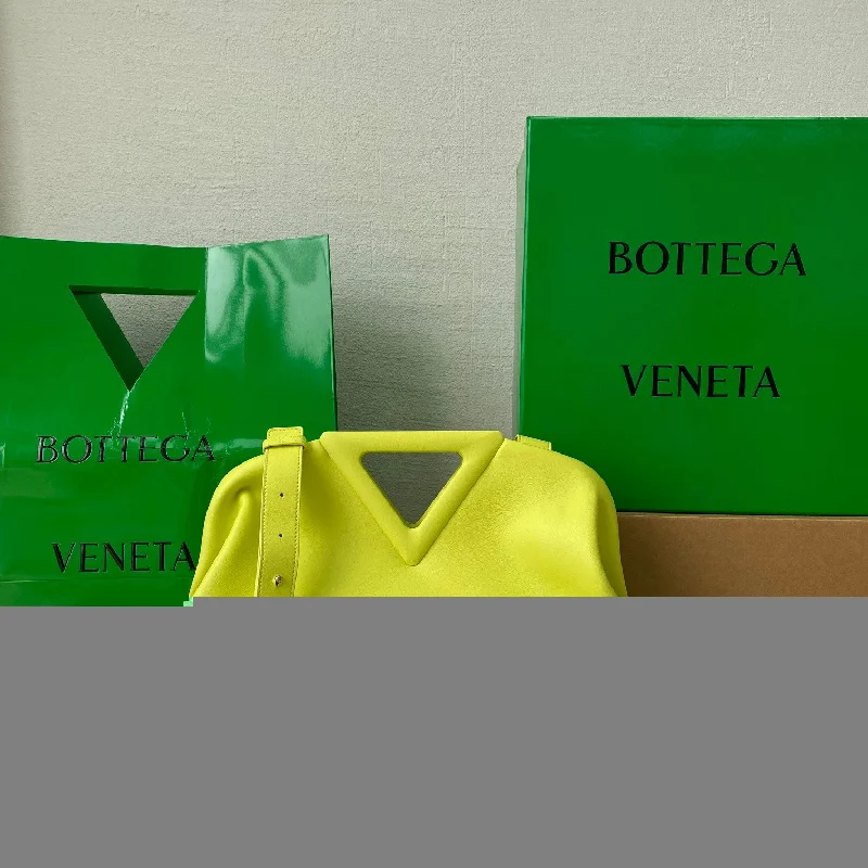 Bottega Veneta Point Light Yellow. For Women. Women-s Bags 13.7in/35cm