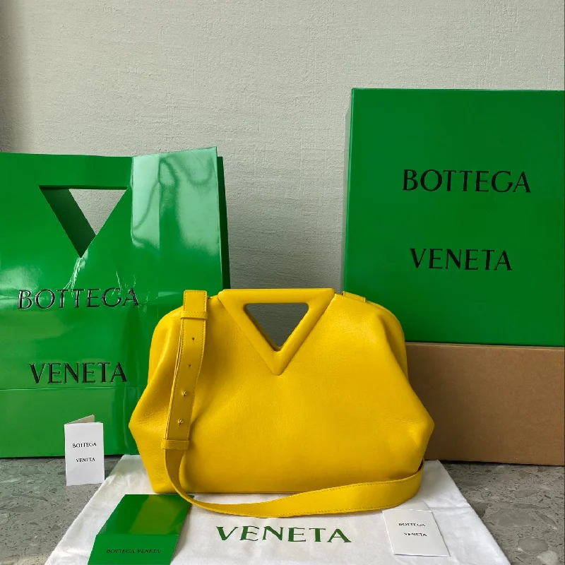 Bottega Veneta Point Yellow. For Women. Women-s Bags 13.7in/35cm