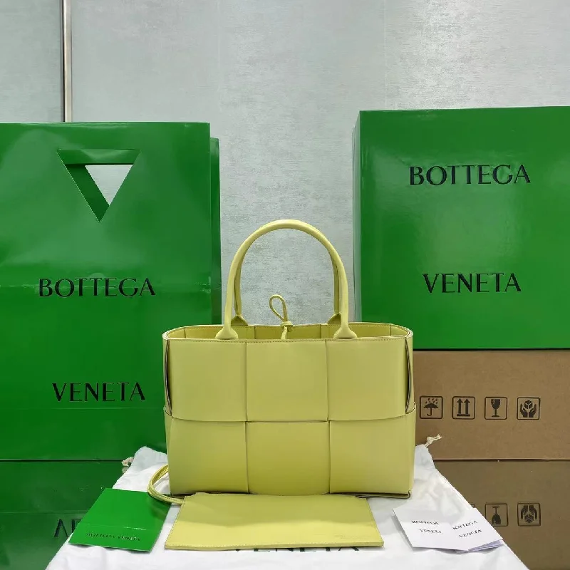 Bottega Veneta Small Arco Tote Bag Yellow. For Women. Women-s Bags 14.2in/36cm