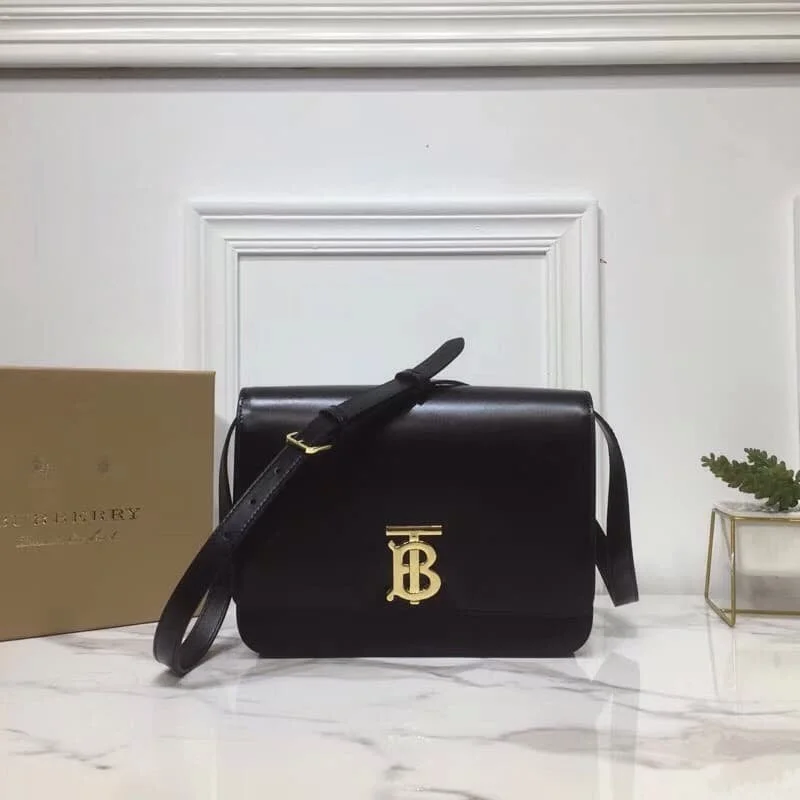 Burberry Small TB Crossbody Bag Monogram Black For Women. Women-s Bags 8.3in/21cm 80514911