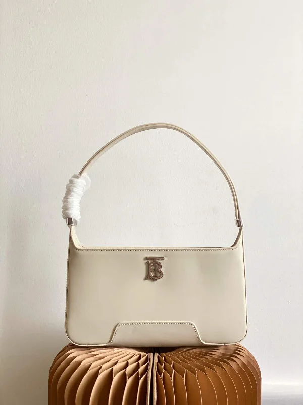 Burberry Thomas Shoulder Bag Monogram White For Women. Women-s Bags 5.5in/14cm 80462501