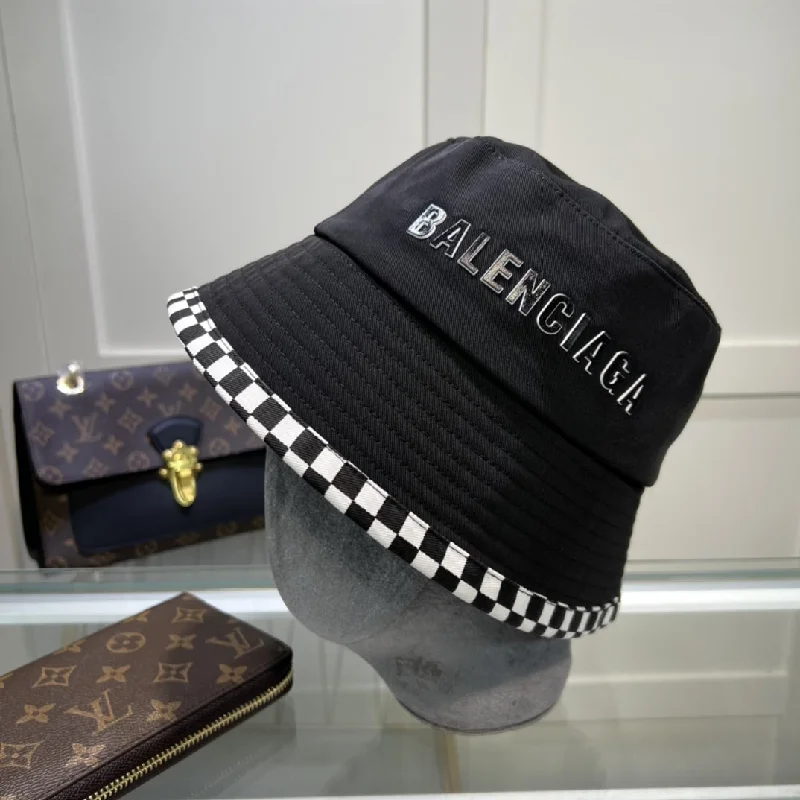 Balenciage Bucket Hat Black Hat