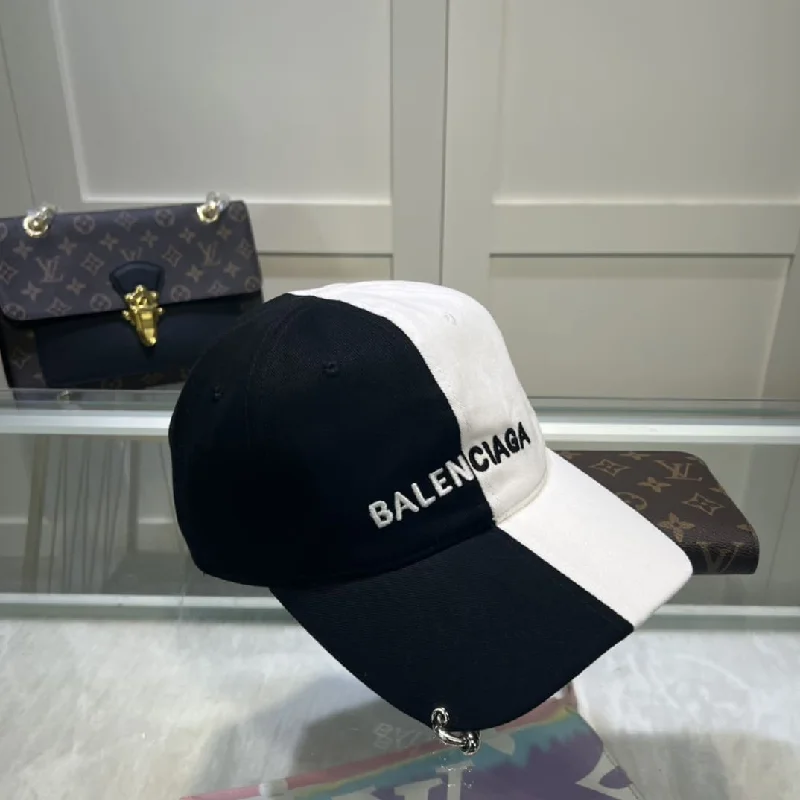 Balenciage Logo Cap Black/White Cap