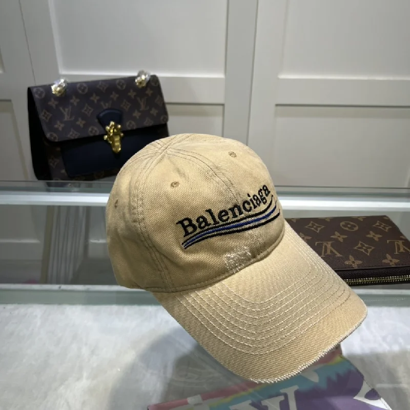 Balenciage Political Campaign Cancelled Beige Cap