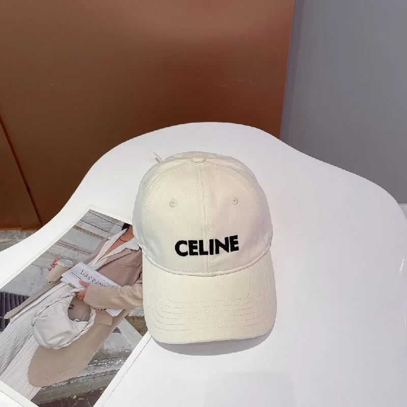 Celine Baseball Cap White Celine Cap 2AUS9969P.01BC