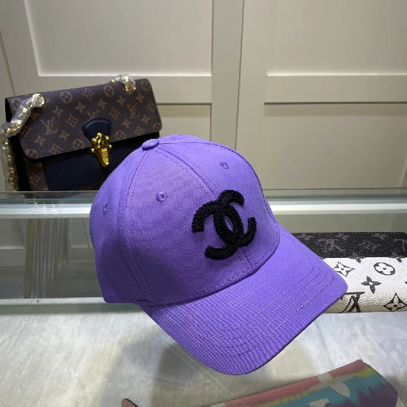 Chanel Cap Purple