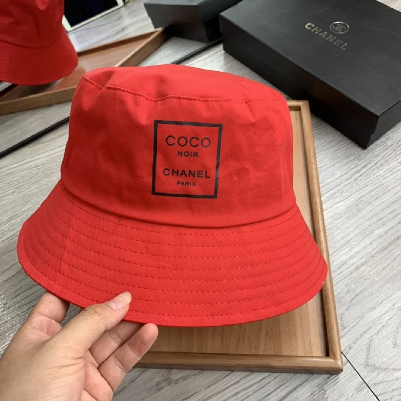 Chanel Cloche Hat Red Chanel Hat