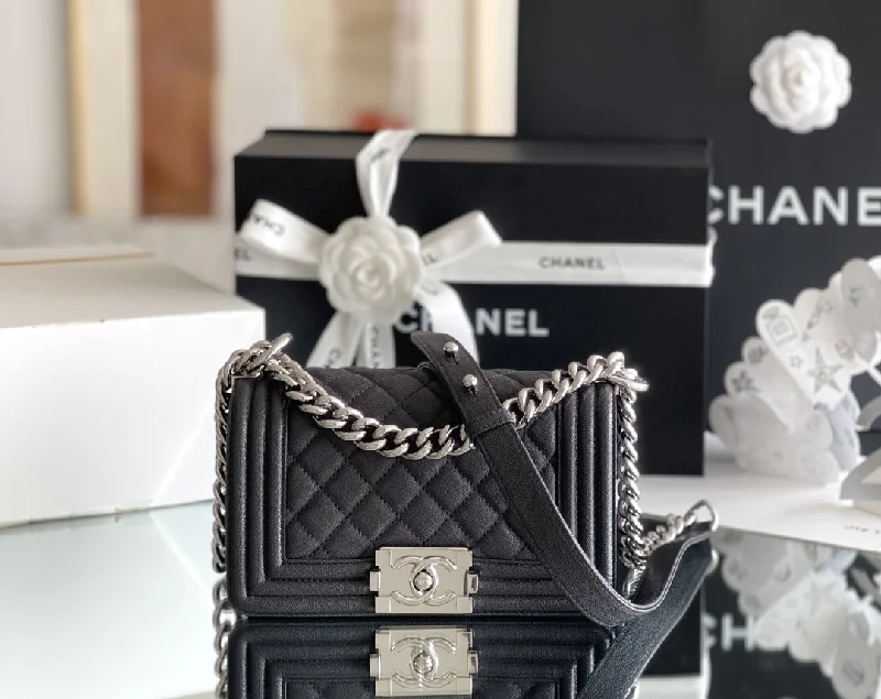 Chanel Mini Classic Flapbag Black For Women 15cm/5.9 in