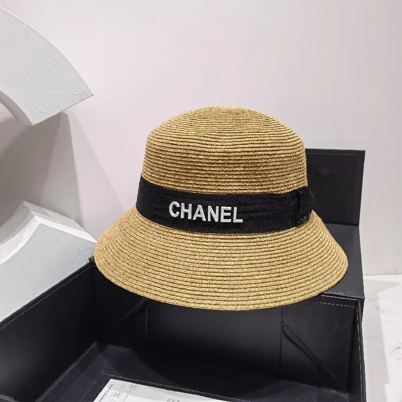 Chanel Summer Hat Brown