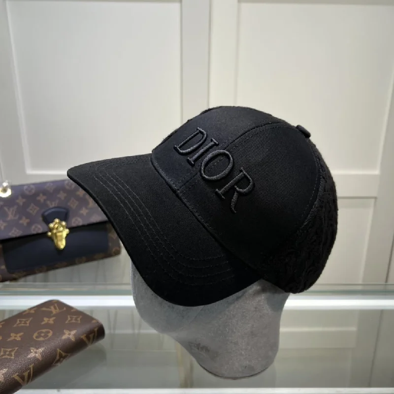 Christian Dior Baseball Cap Black Cap