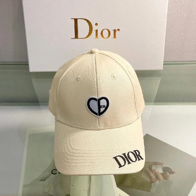 Christian Dior Jack Dior Baseball Cap In Beige