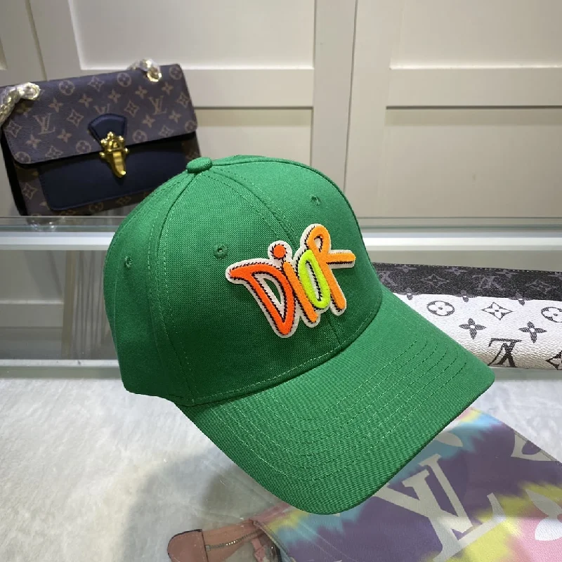 Christian Dior Jack Dior Baseball Cap In Green