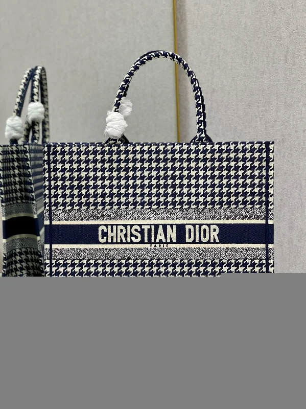 Christian Dior Large Dior Book Tote Blue And White. For Women. Women-s Handbags 16.5in/42cm CD