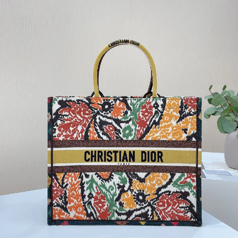 Christian Dior Large Dior Book Tote Multicolor. For Women. Women-s Handbags 16.5in/42cm CD