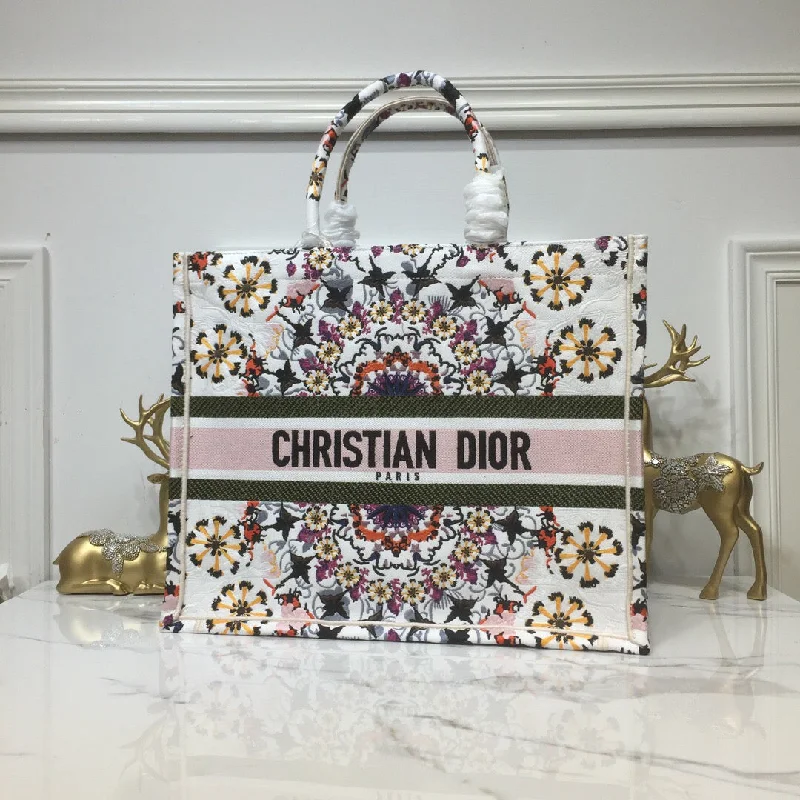 Christian Dior Large Dior Book Tote White For Women 16.5in/42cm CD M1286ZRIW