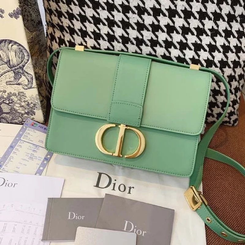 Christian Dior Medium 30 Montaigne Bag Deep Mint Green Box For Women 24cm/9in CD