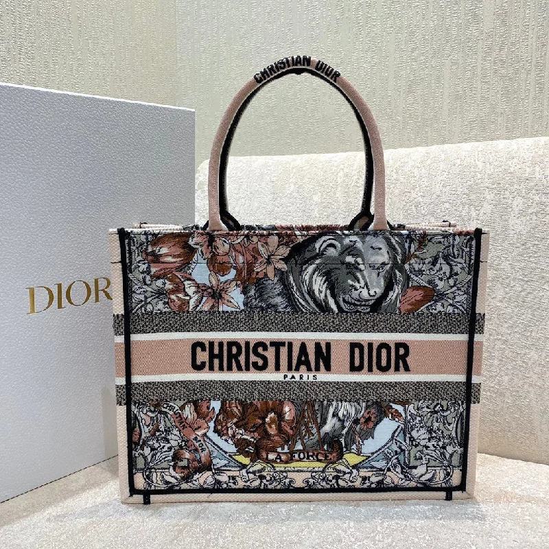 Christian Dior Medium Dior Book Tote Multicolor La Force Embroidery. Multicolor. For Women Women-s Handbags. Shoulder Bags 36cm CD