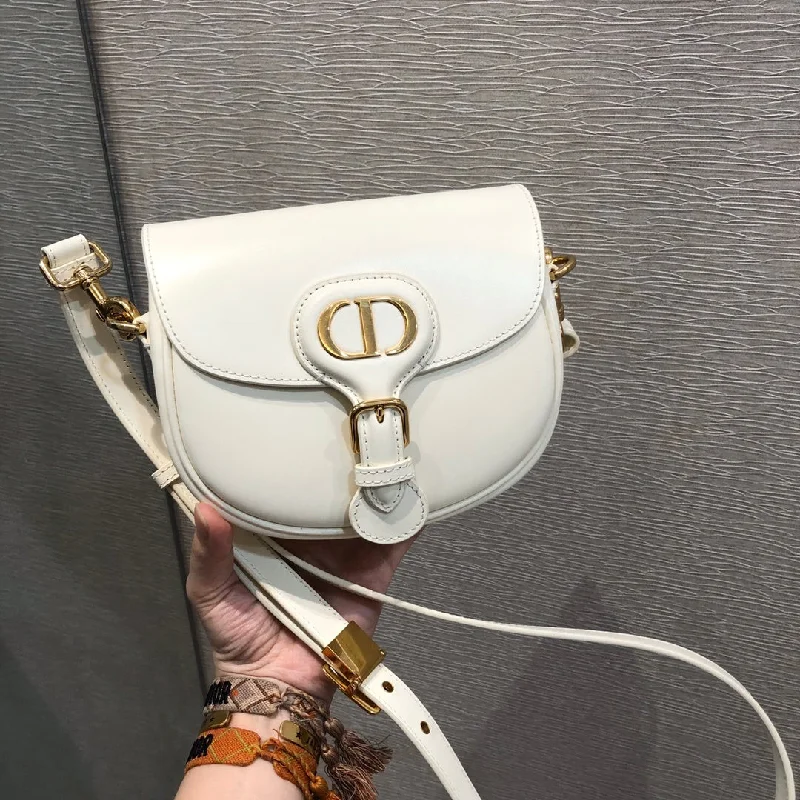 Christian Dior Mini Dior Bobby Bag. White . For Women Women-s Handbags. Shoulder Bags. Crossbody Bags. 18cm CD