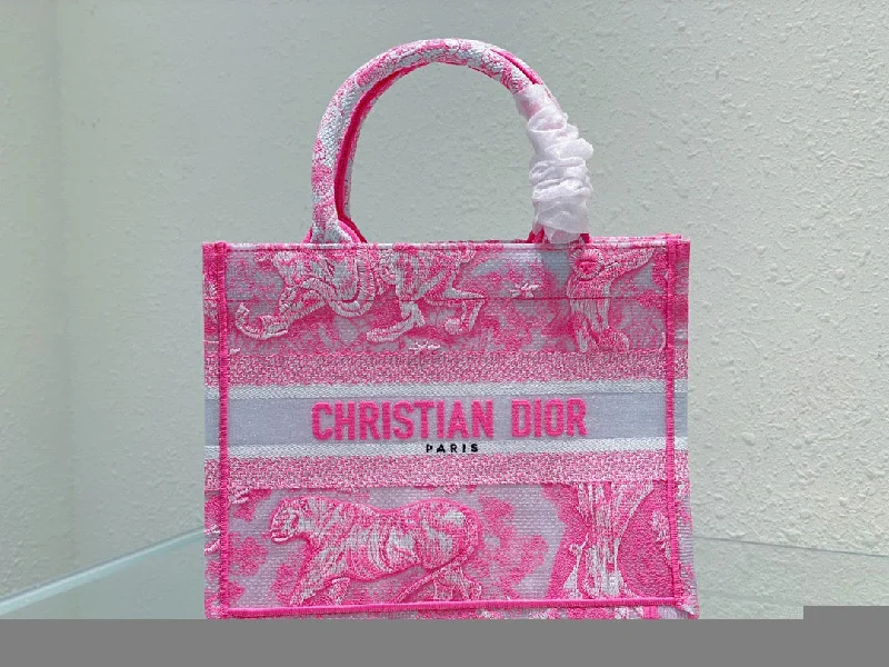 Christian Dior Small Dior Book Tote Pink. For Women. Women-s Handbags 26.5cm/10.5in CD