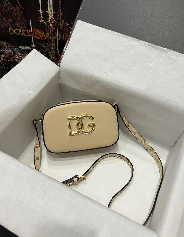 Dolce and Gabbana Crossbody 3.5 Bag Beige For Women 7.5in/19cm DG BB7095AW57680404