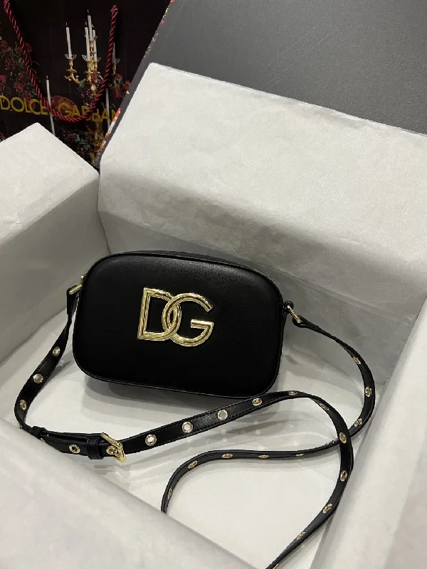 Dolce and Gabbana Crossbody 3.5 Bag Black For Women 7.5in/19cm DG BB7095AW57680999