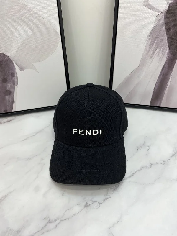 Fendi Baseball Cap Black Fendi Cap