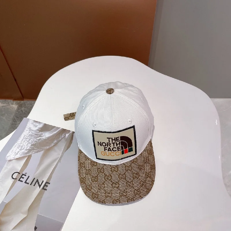 Gucci GG Baseball Hat White GG Hat