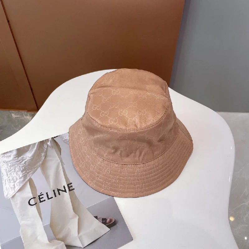 Gucci GG Bucket Hat Beige GG Hat