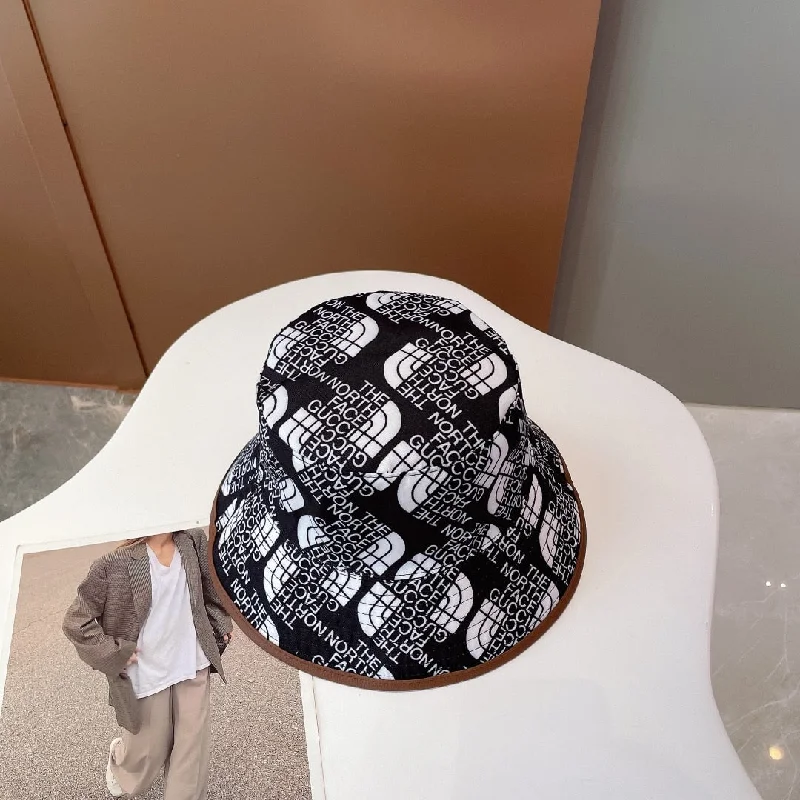 Gucci GG Bucket Hat Black/Yellow GG Hat