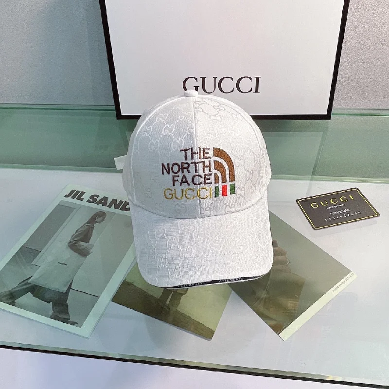 Gucci GG Canvas Baseball Cap White