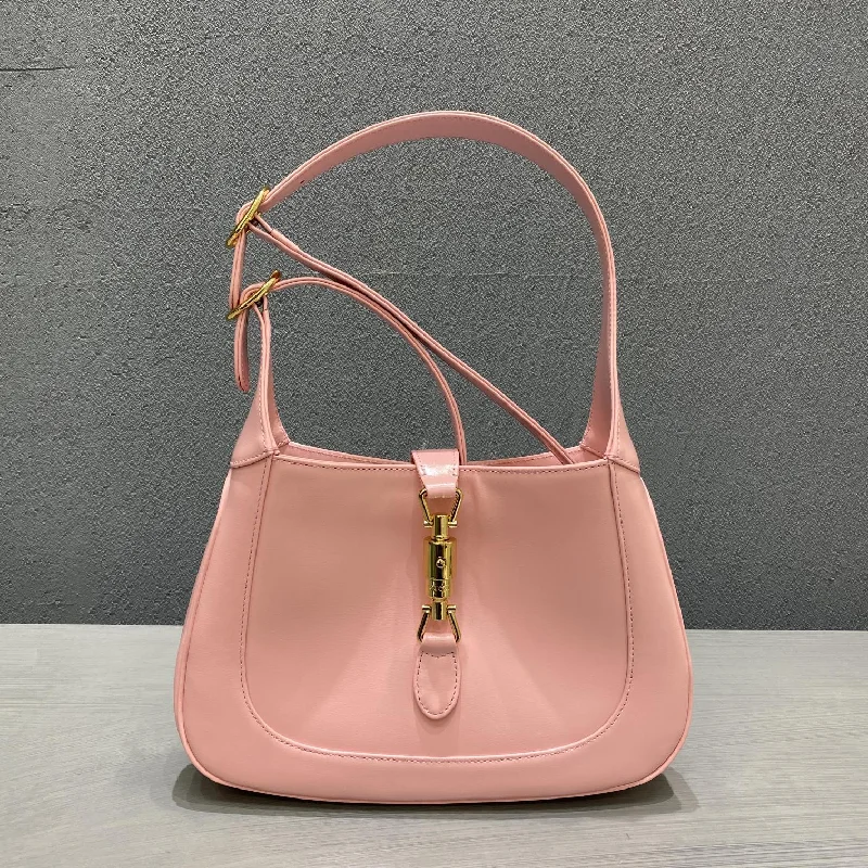 Gucci Jackie 1961 Small Shoulder Bag Light Pink For Women 10.8in/27.4cm GG ?636709 10O0G 5815