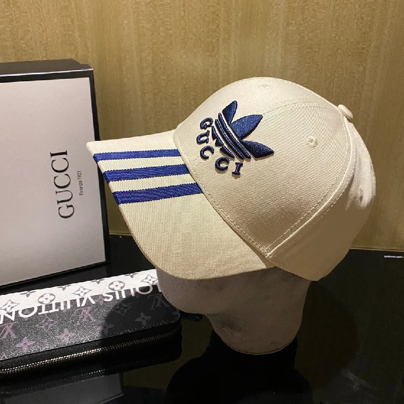 Gucci x Adidas Baseball Hat Pink GG Hat