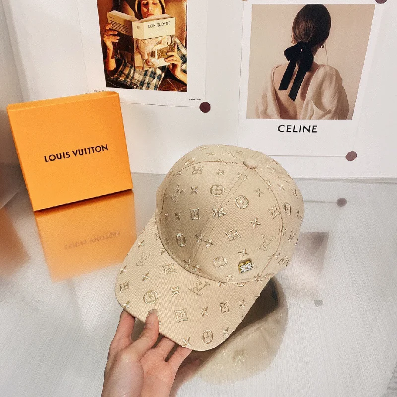 Louis Vuitton Casquette Be My Cap Gold LV Cap