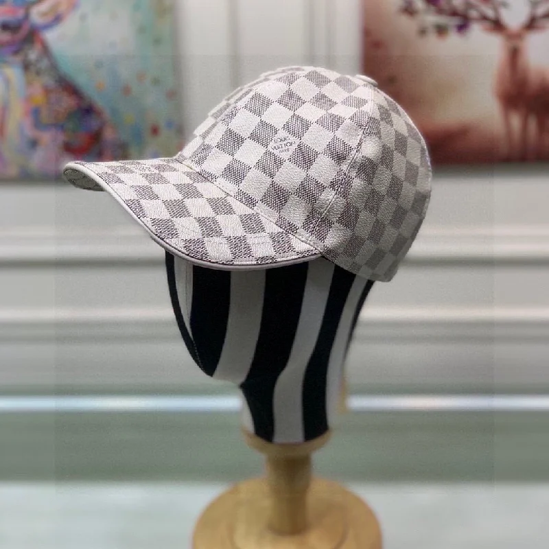 Louis Vuitton LV Get Ready Cap Damier White LV Cap