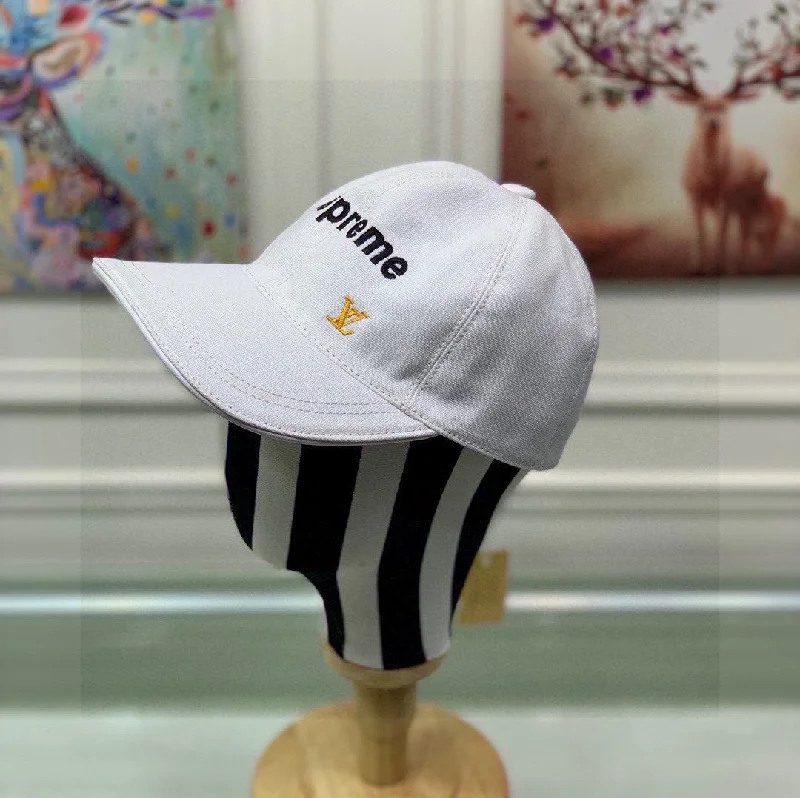 Louis Vuitton LV Get Ready Cap Supreme White LV Cap