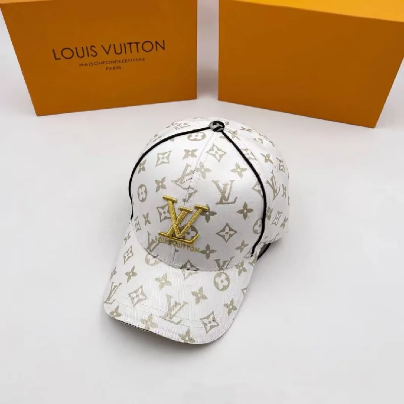 Louis Vuitton Match Cap White LV Cap