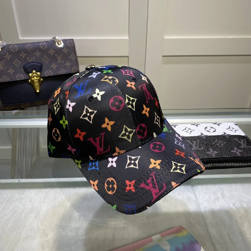 Louis Vuitton Monogram Shadow Cap In Black